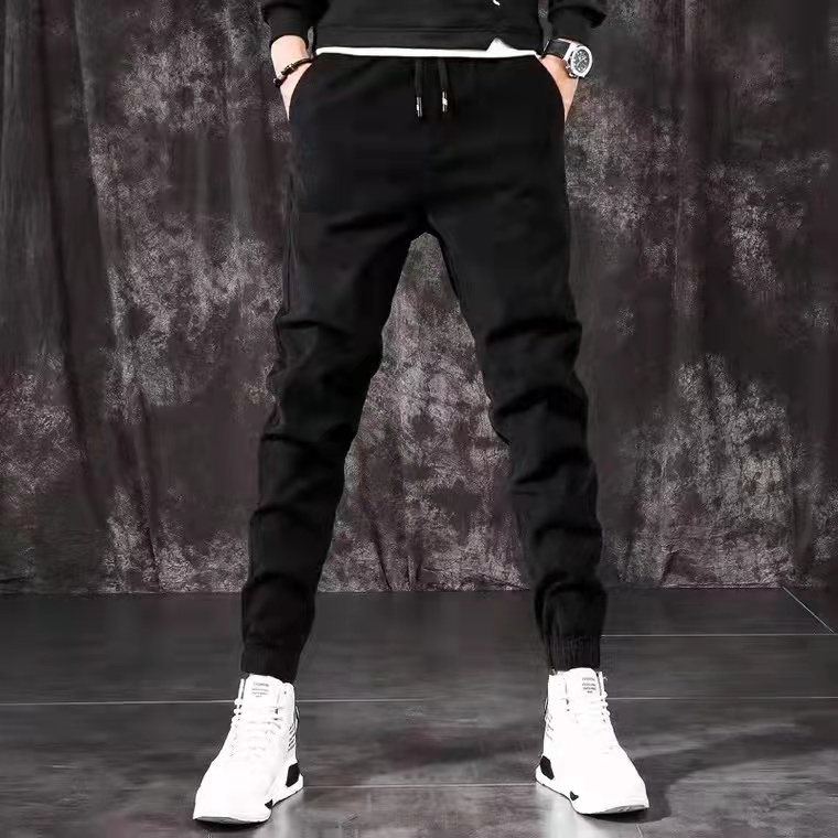 black cargo jogger pants at affordable 