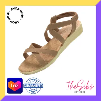 white women's sandals heel