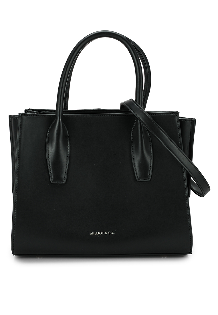 Milliot & Co. Women's Silvia Mini Tote Bag - Black | Lazada PH