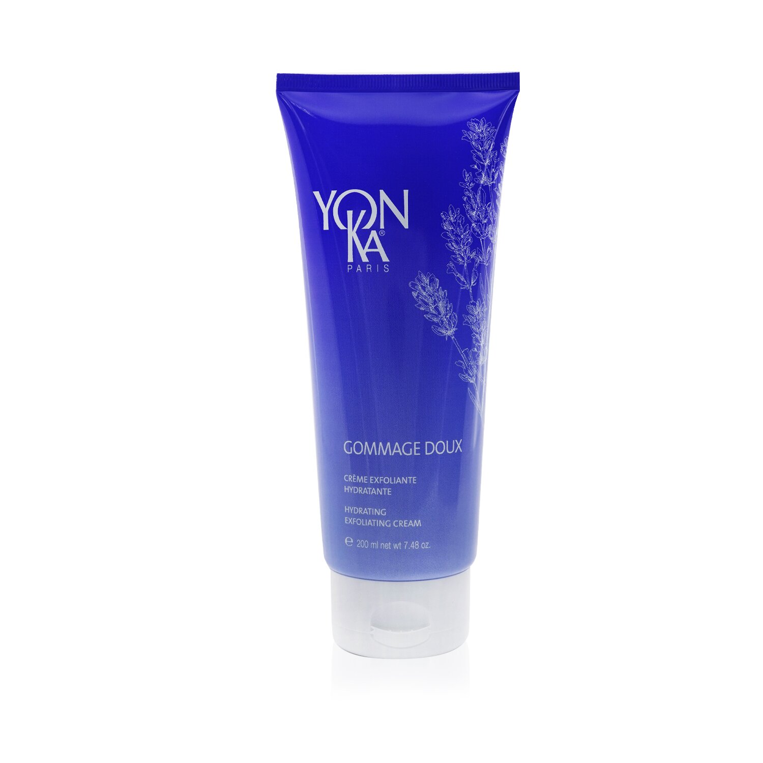 YONKA Gommage Doux Hydrating, Exfoliating Cream Lavender 200ml/7