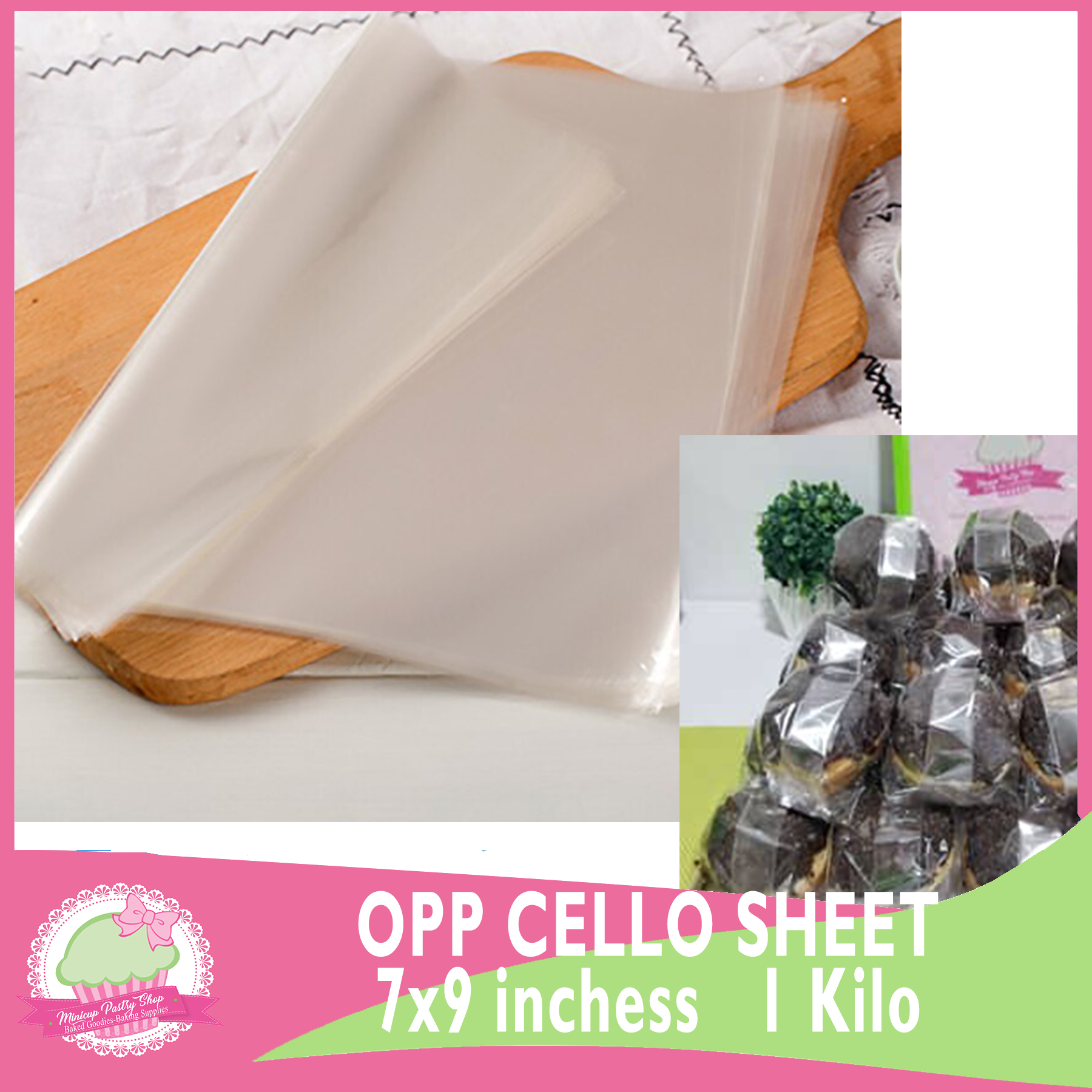 1 Pack OPP 8x12 Cello Bag OPP 9x13 Cello Sheet Packaging Pouch