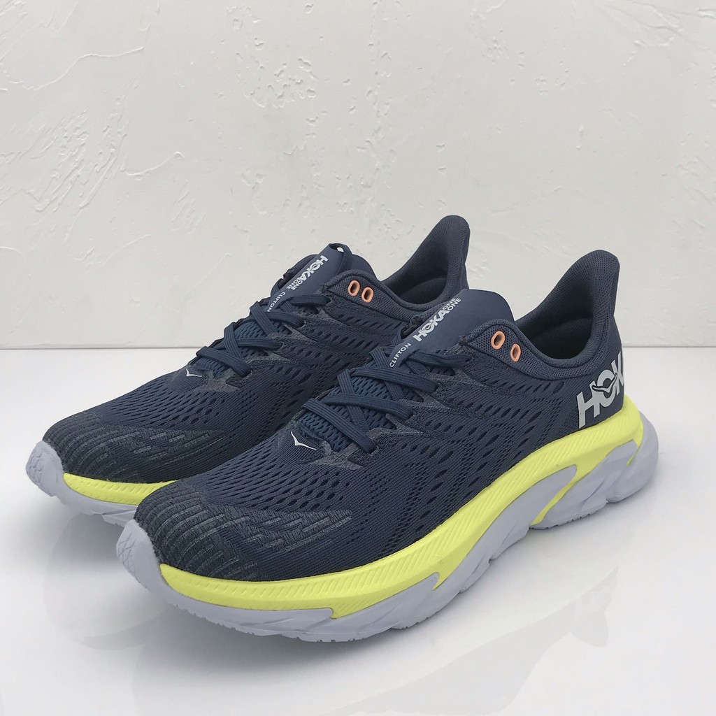 A Hoka One One Clifton Edge Men's and Women's New Lightweight Running