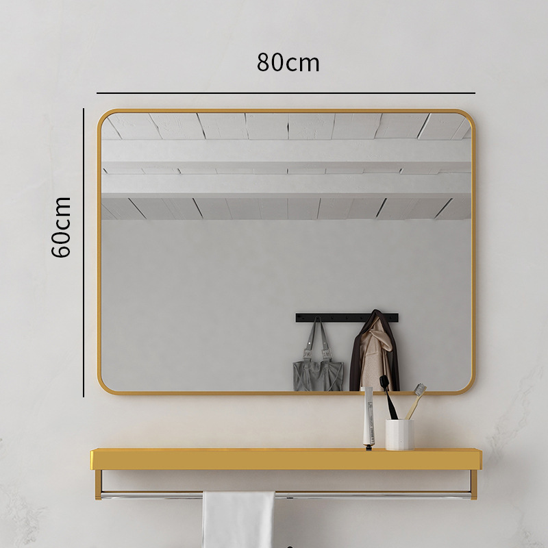 【Fast delivery】North American mirror wall hanging square mirror