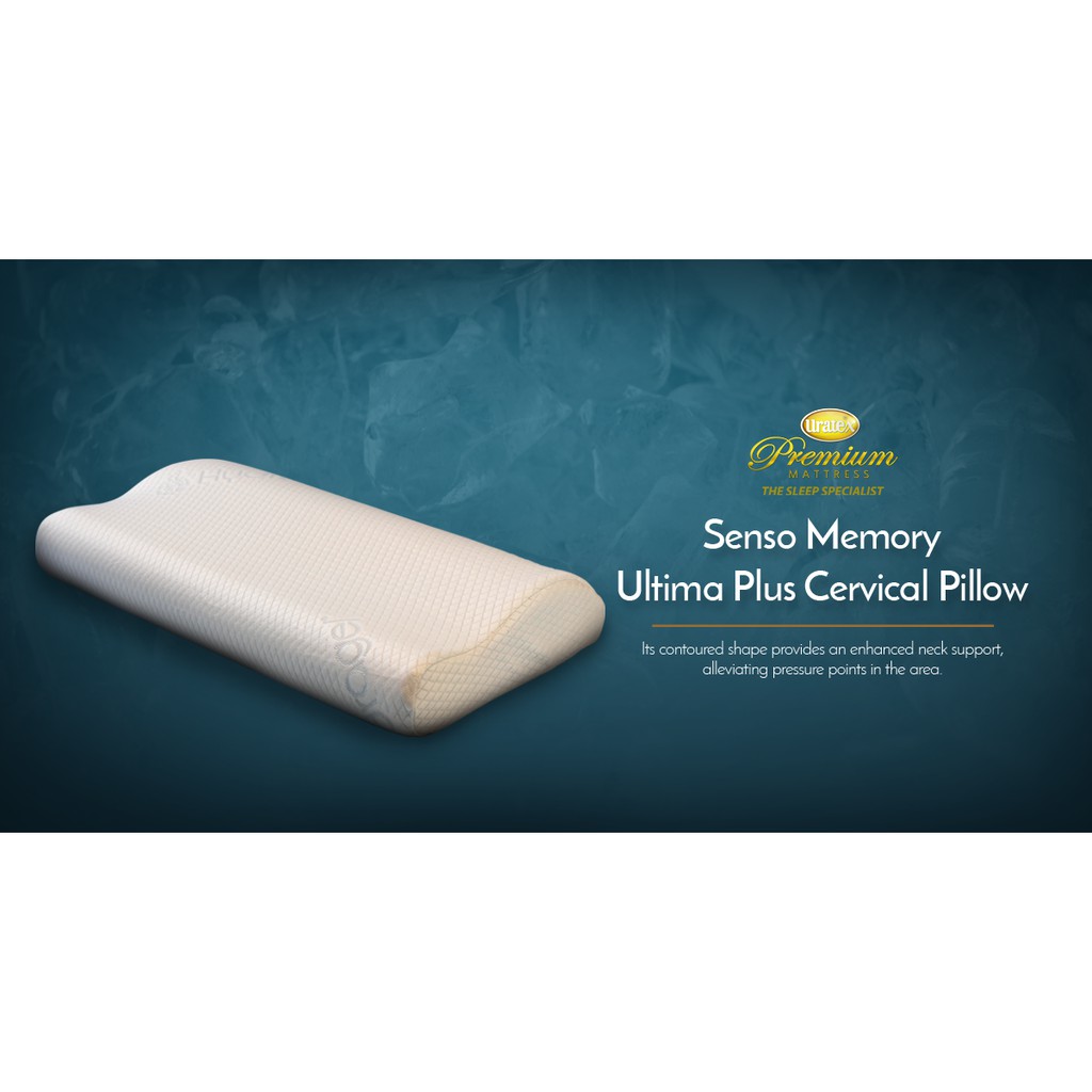 magic pillow Uratex Senso Memory Ultima Plus Cervical Pillow Lazada PH