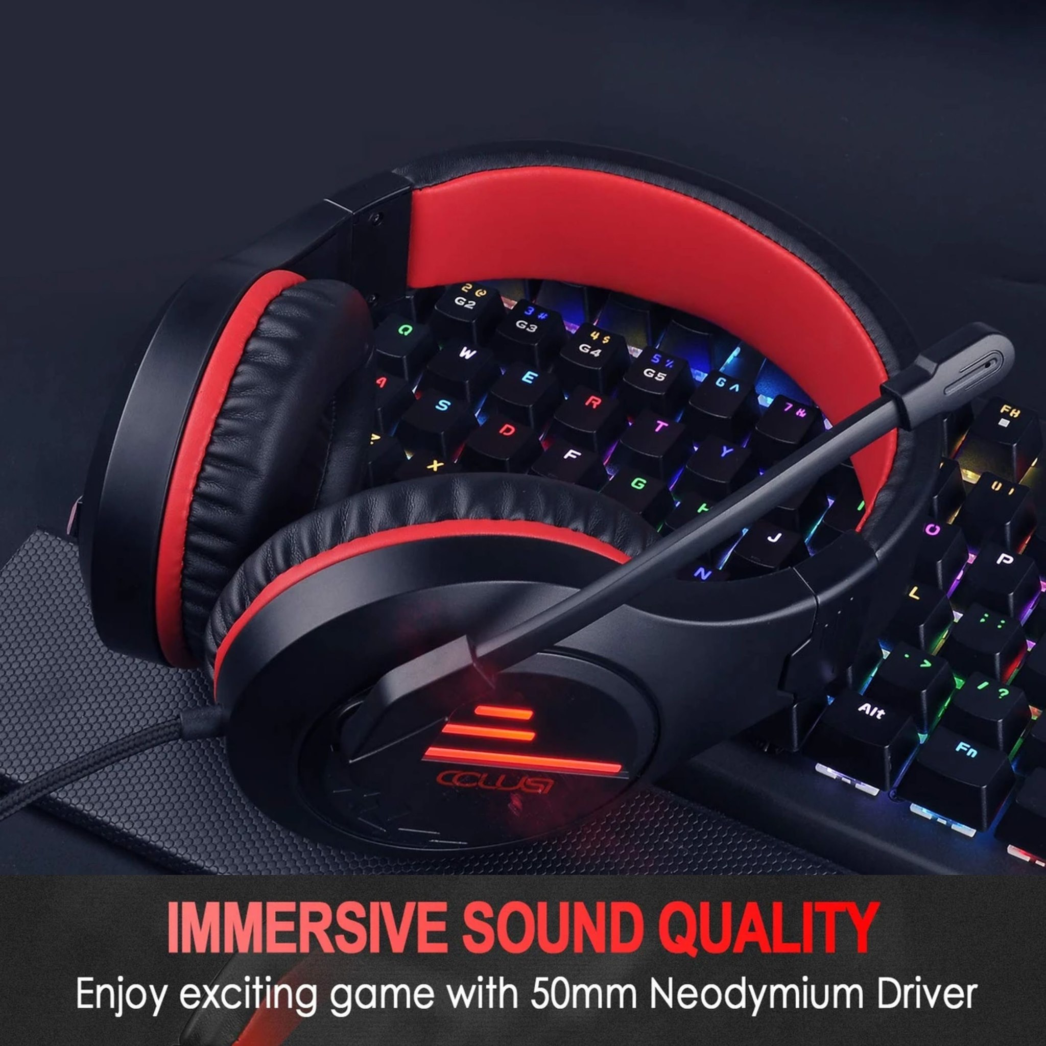 HM NEW COLUSI CLS100 PRO+GAMING HEADPHONES Lazada PH