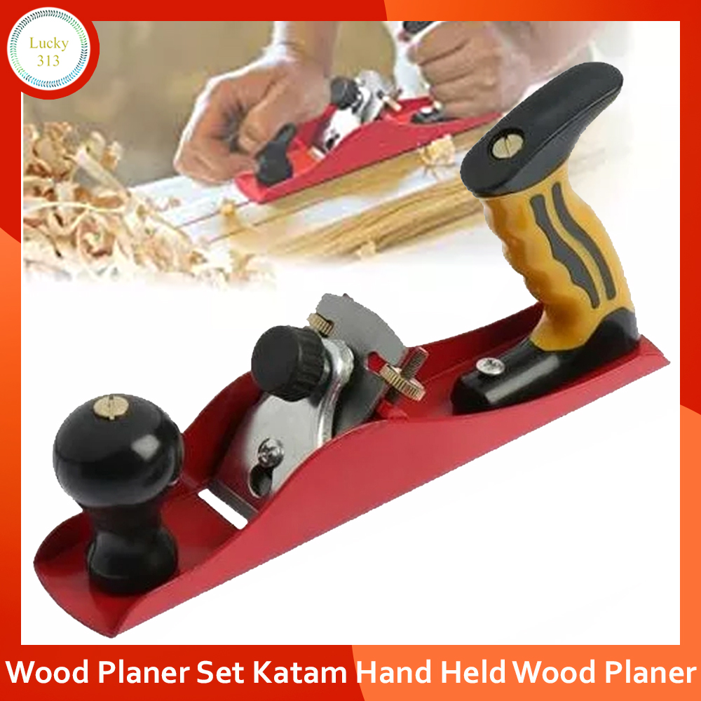 Wood Planer Set Katam Hand Held Wood Planer w/ Blade Iron Plane Wood