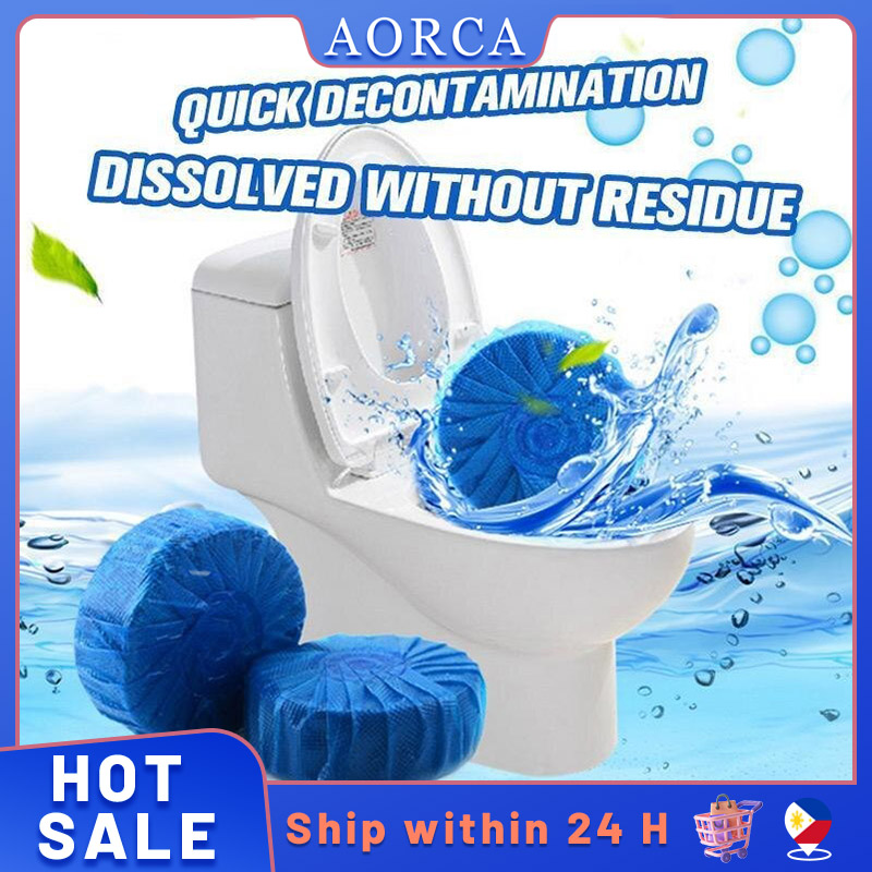 1 PCS New Automatic Blue Bubble Toilet Cleaner Toilet Deodorant Block