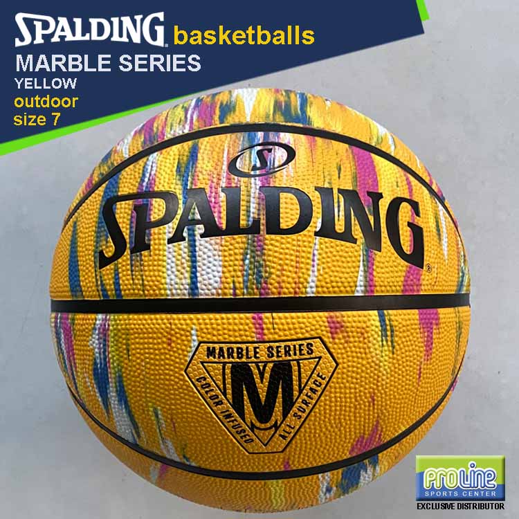 SPALDING Marble Series Outdoor Basketball Size 7 & Size 6 Lazada PH