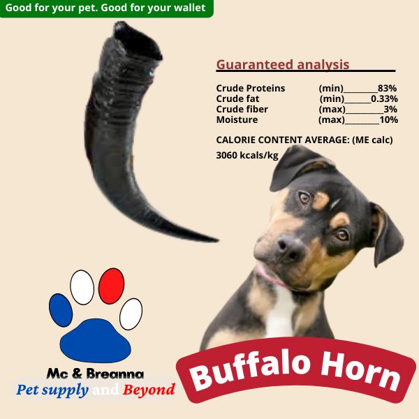 Dog Toys Real Philippine Carabao Horn (Dog Teether/Treats) per piece