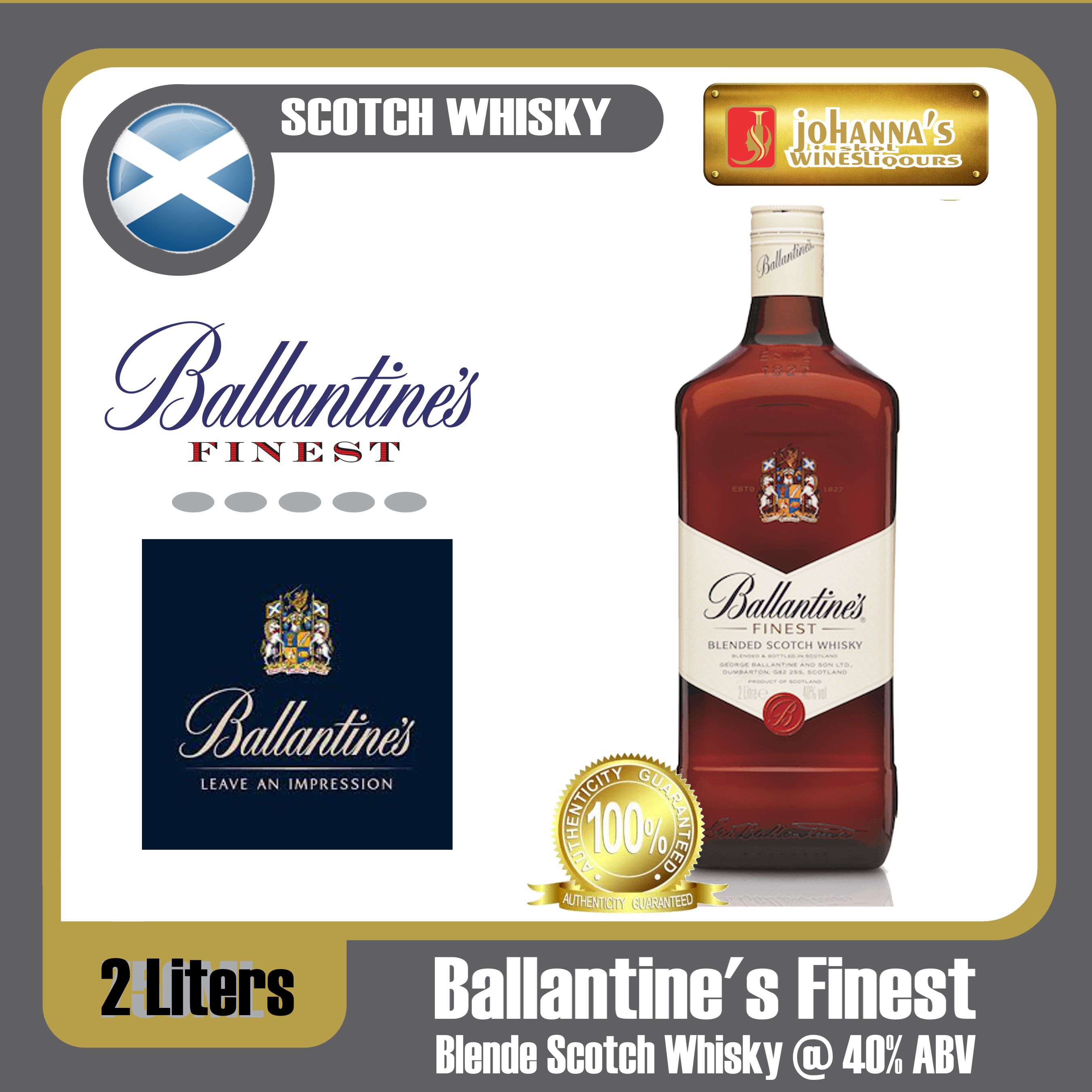 Whisky Ballantines