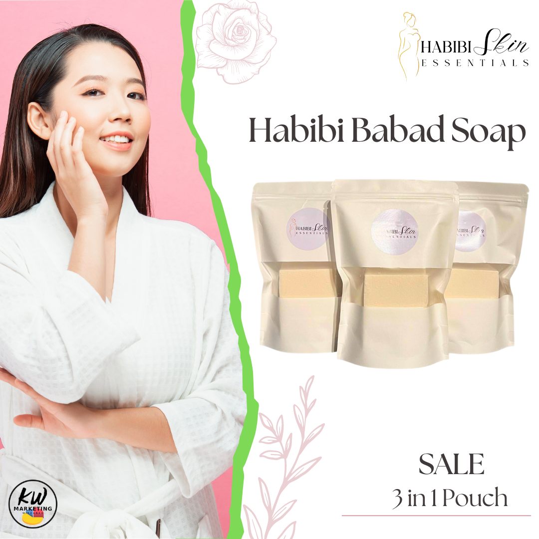 Habibi Babad Soap Authentic Skin Essentials 3 bar in 1 pack, Benefits