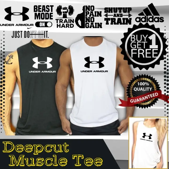 Pair Bundle Muscle Tee Armhole Drop Deep Cut For Men And Women Gym Clothes Fit Up - roblox gym clothes codes for roc