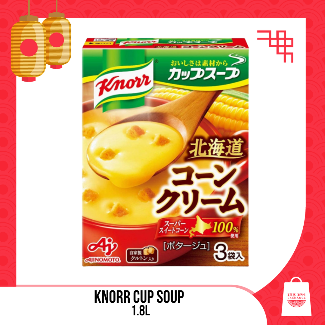 Ajinomoto Knorr Cup Soup Corn Cream with Croutons 30 Servings