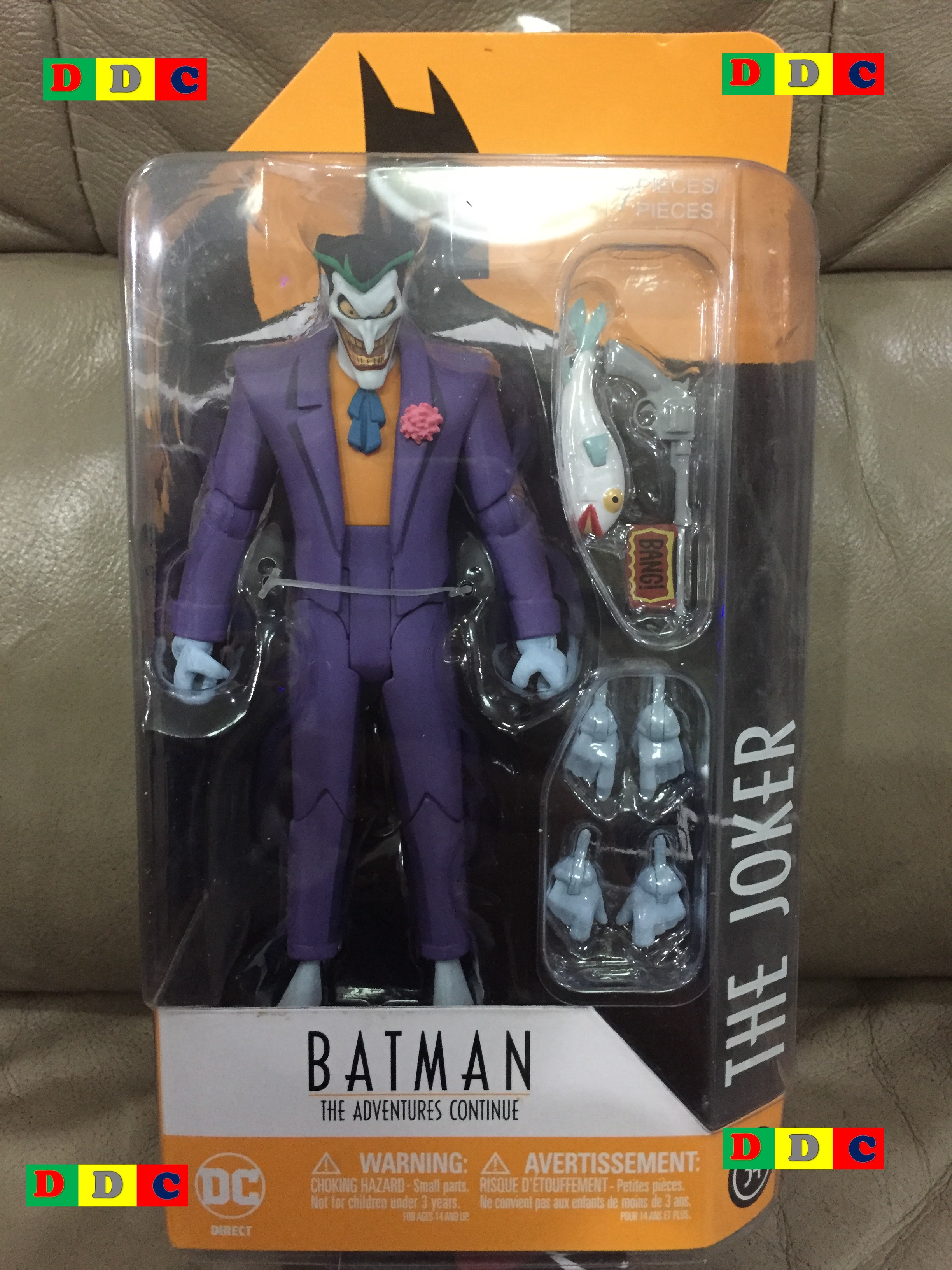 THE JOKER Batman: The Adventures Continue Action Figure (SEALED - Main Image