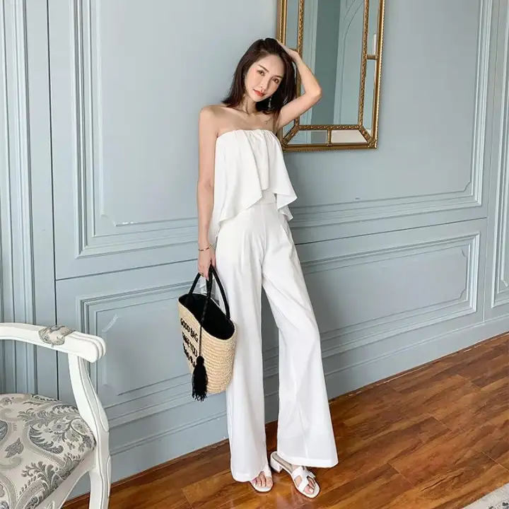 high waisted skinny dress pants white