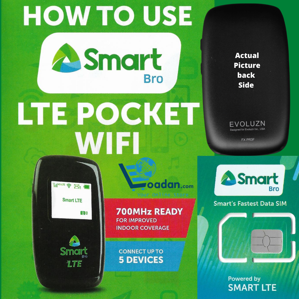 Smart Pocket WiFi 4G With Prepaid LTE SIM, Can connect up to  multiple-gadget connection share data with family and friends, enjoy smart  nationwide LTE signal and improved indoor coverage Sufmax 250 (800MB