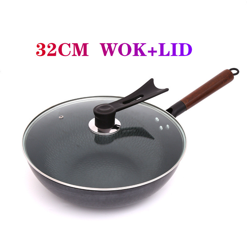 Wok pan made in japan carbon steel wok non stick frying fan original