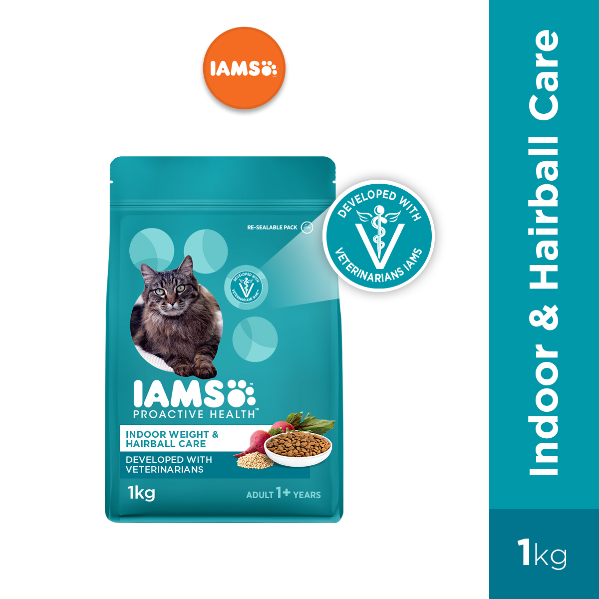 IAMS Proactive Health Premium Cat Food Dry Indoor Weight and