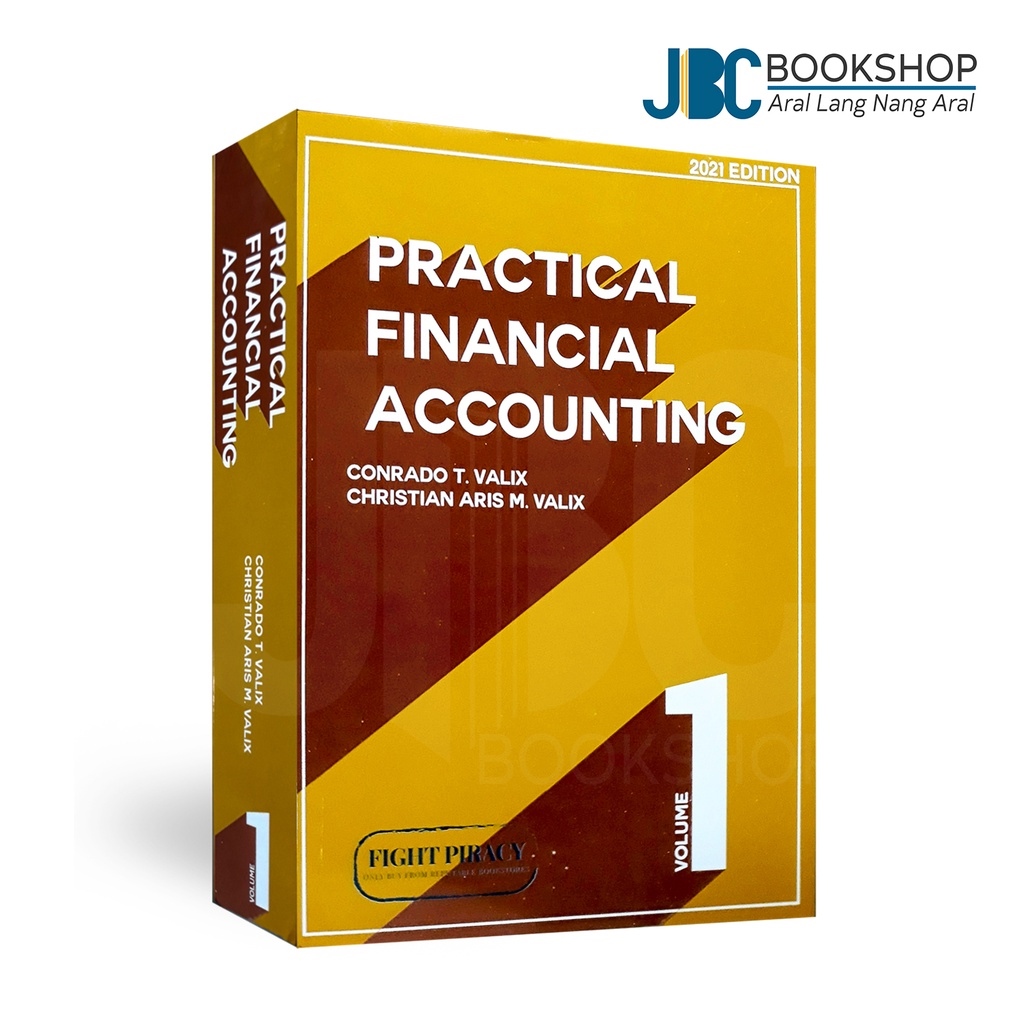 Practical Financial Accounting Volume 1 2021 by Valix | Lazada PH