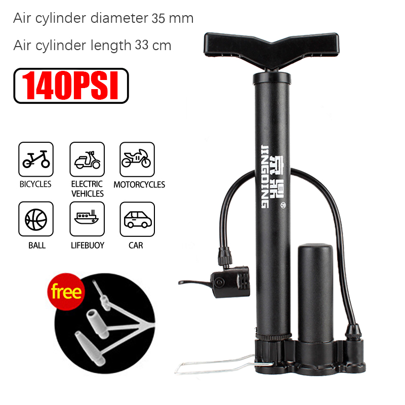 MAFFY JINGDING Bicycle Pump 160PSI High Pressure Motorcycle Pump Road