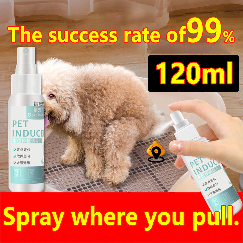 Potty Spray Pet Potty Trainer for Dogs Toilet Training Spray Dog