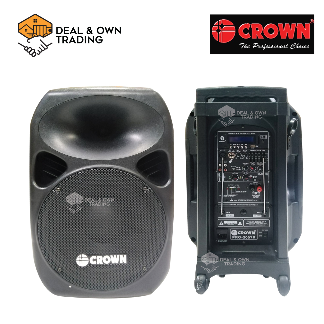 Crown PRO-2007R 300W 12 inch Active 