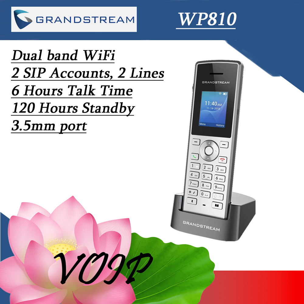 Grandstream WP810 - Portable WiFi Phone (VAT INC PRICE) | Lazada PH