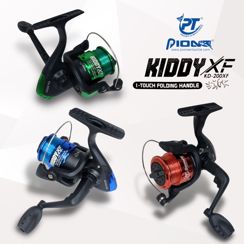 Pioneer Fire Spinning Reel Fishing budget reels