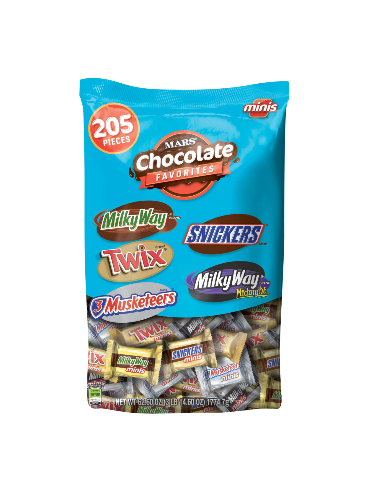 Kirkland Signature Mini Chocolate Variety Pack, 80 Oz