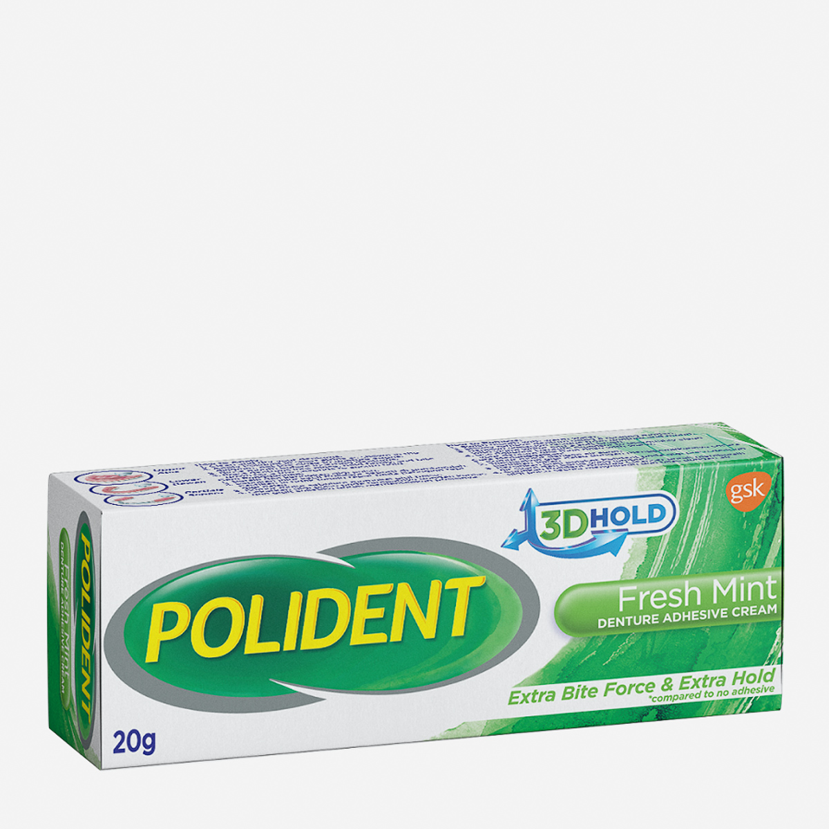 Polident Denture Adhesive Fresh Mint 20g review and price
