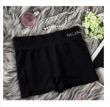 Munafie Cotton Seamless Slim Cycling Shorts New Style Free Size Panty  Cycling Underpants Boyleg Boxers Panty Shorts