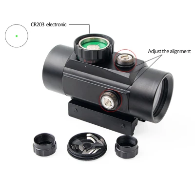 【Ship from Philippines】VictOptics 1x35 5 MOA Green Red Dot Sight Reflex Scope with 21 mm Picatinny R-ail
