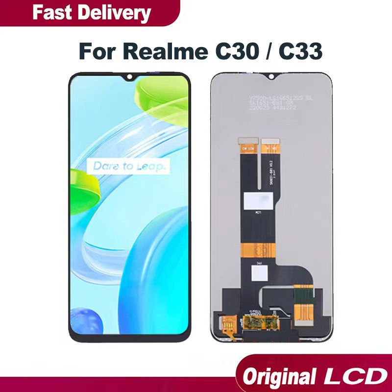 Realme C30 C33 LCD Touch Screen Display Assembly for Replacement ...