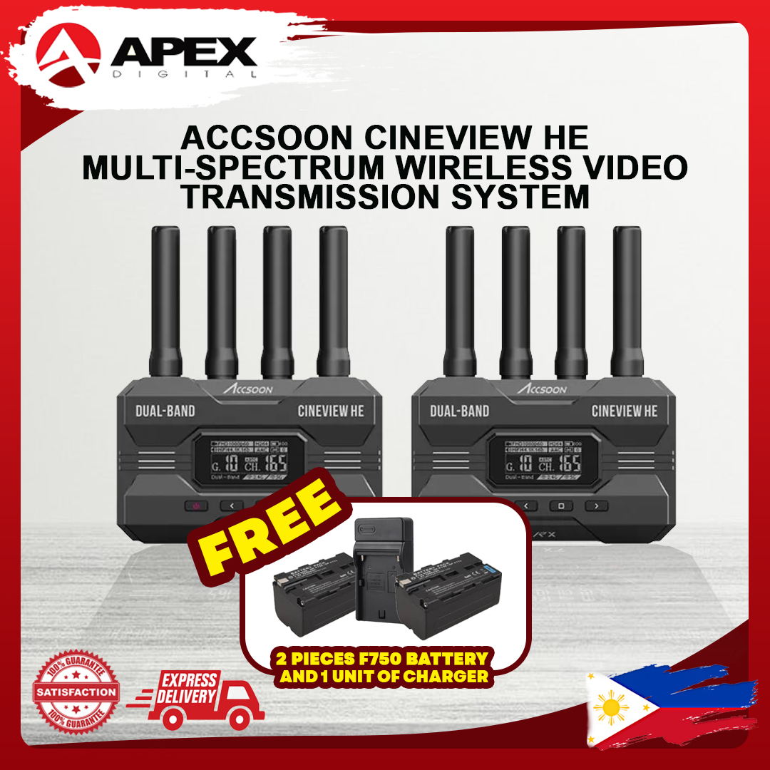 ACCSOON CINEVIEW HE MULTI-SPECTRUM WIRELESS VIDEO TRANSMISSION SYSTEM ...