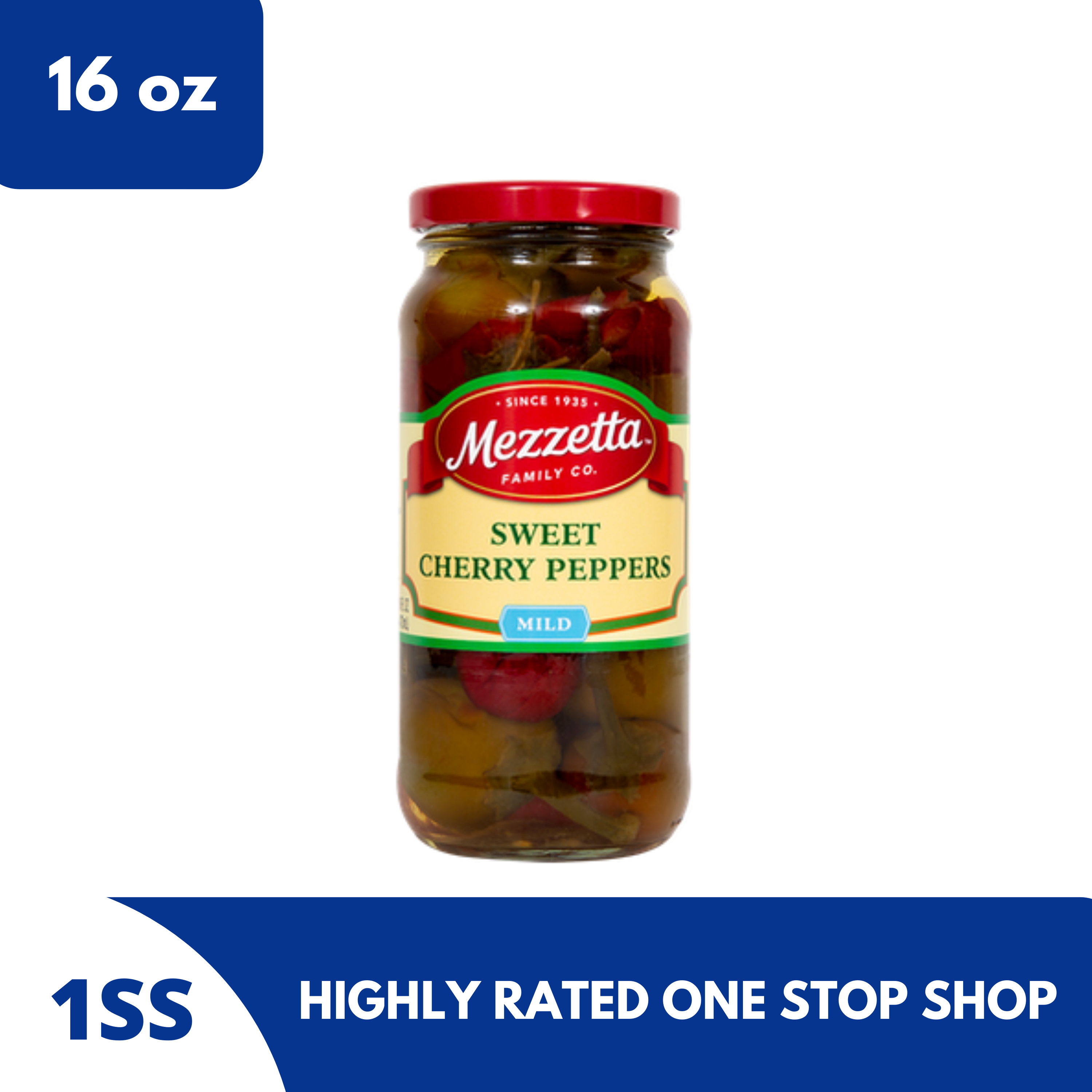 Mezzetta Sweet Cherry Peppers Mild, 16oz | Lazada PH