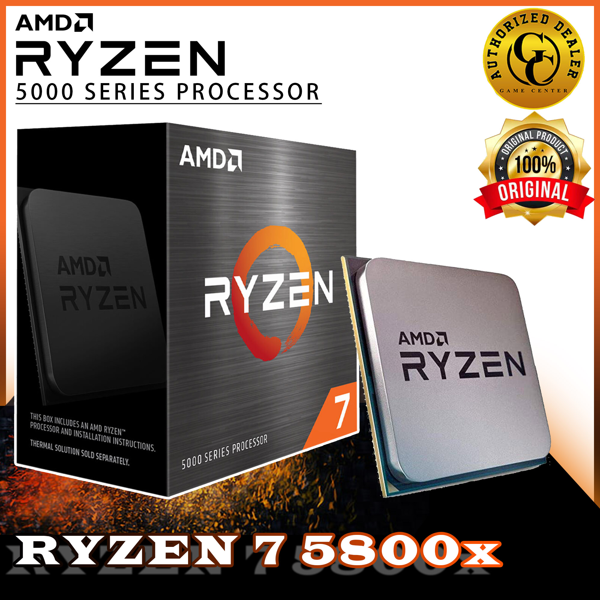 AMD Ryzen™ 5800X BOX type of CPU Cores of Threads 16 Base