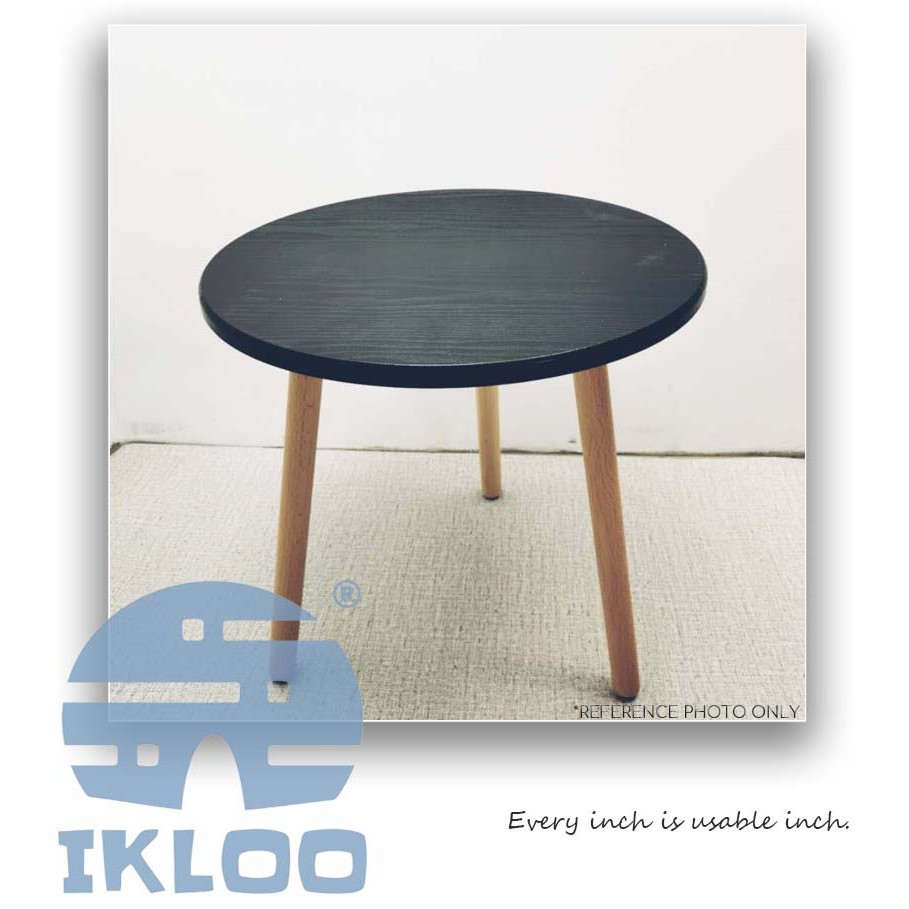 【Spot in Manila】Ikloo nordic small round coffee table side table 40*42