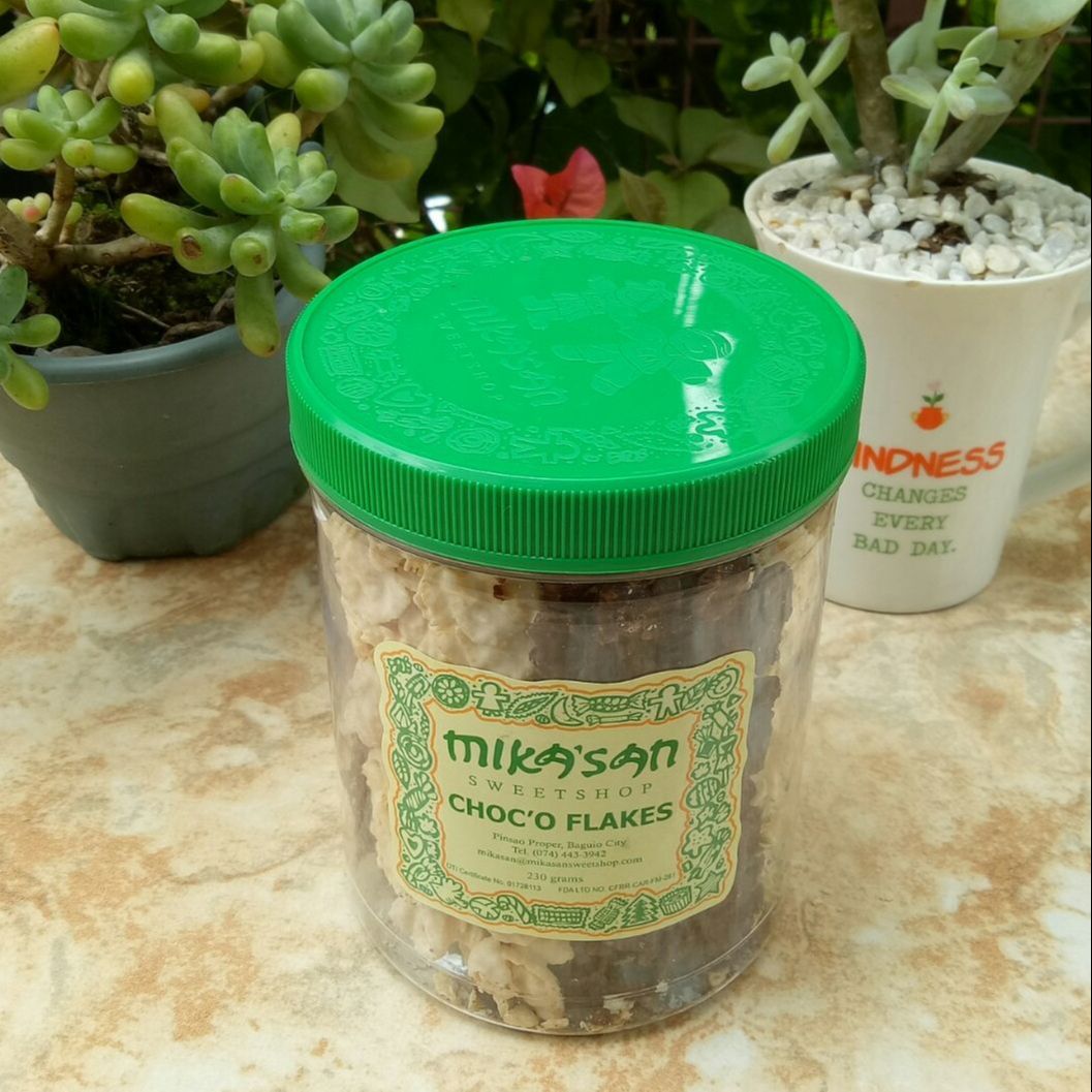 Baguio Pasalubong, Mikasan Choco Flakes, Baguio Delicacies, Baguio
