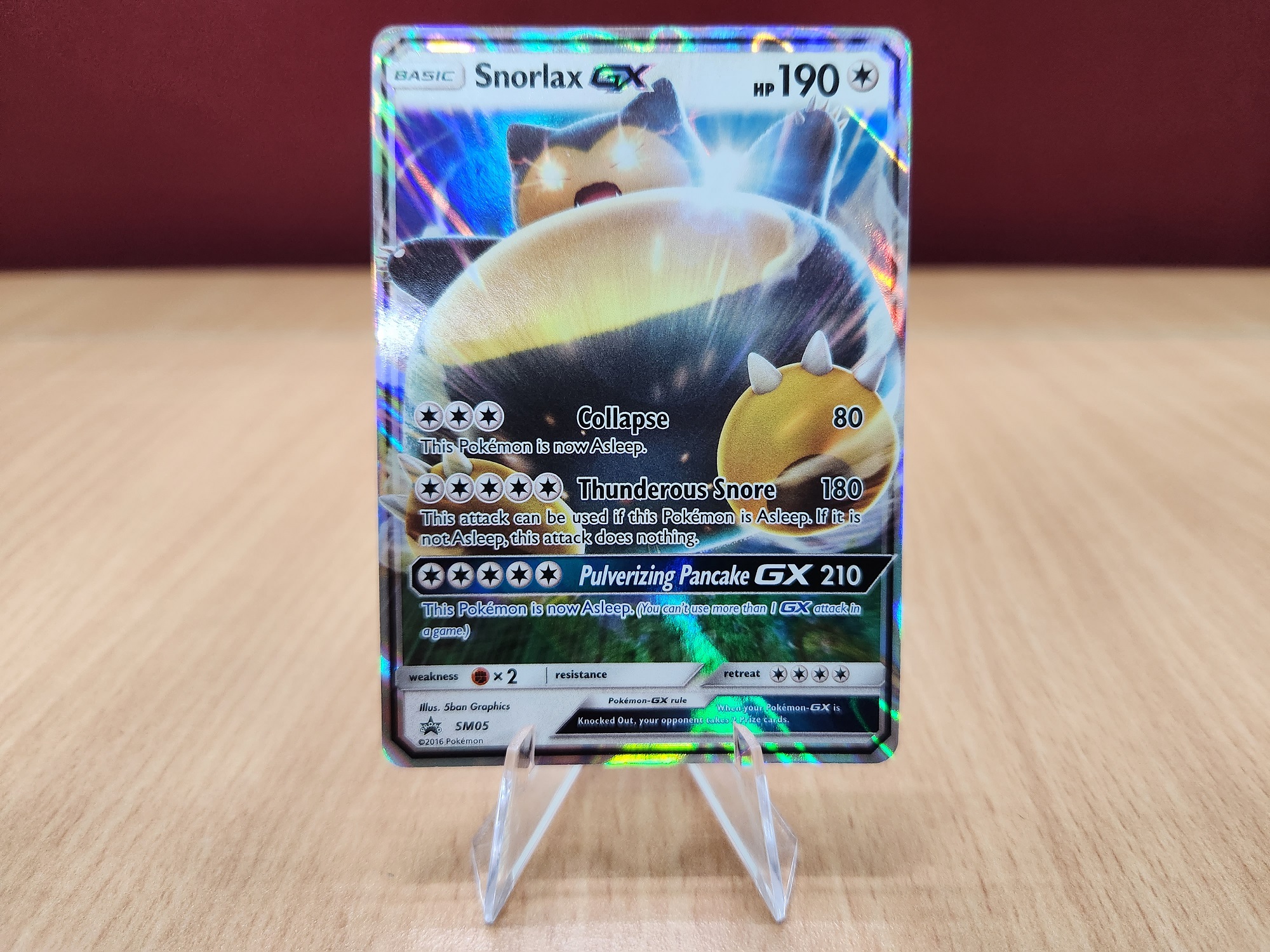Snorlax GX Promo - SM05 - Ultra Rare Sun and Moon - Pokemon Card Singles  Family Game Genre Card Recommended For Ages 8 And Up - Lazada | Lazada PH