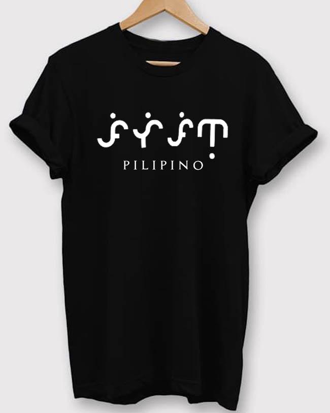 Baybayin tshirt for men and women, baybayin tees, PILIPINO in baybayin ...