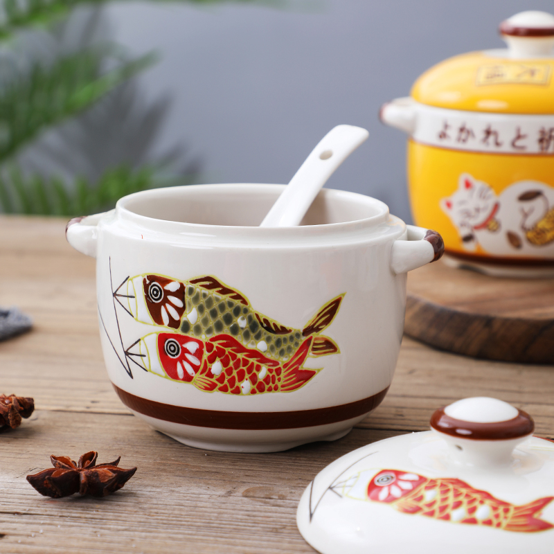 Kitchen Plus Maeko Japanese Serving Pot with Lid KP245 Ceramic