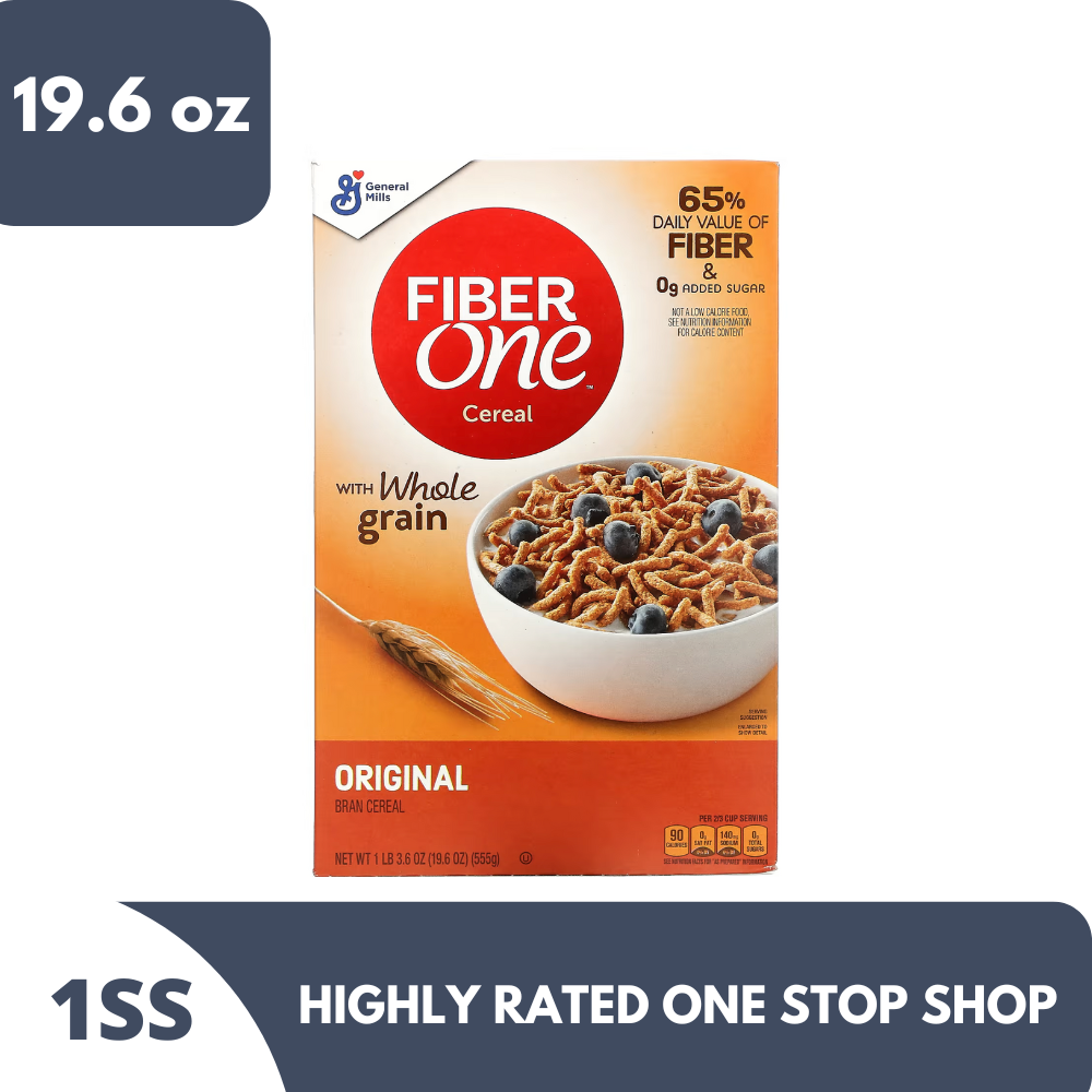 General Mills Fiber One Bran Cereal Original 19.6 oz | Lazada PH