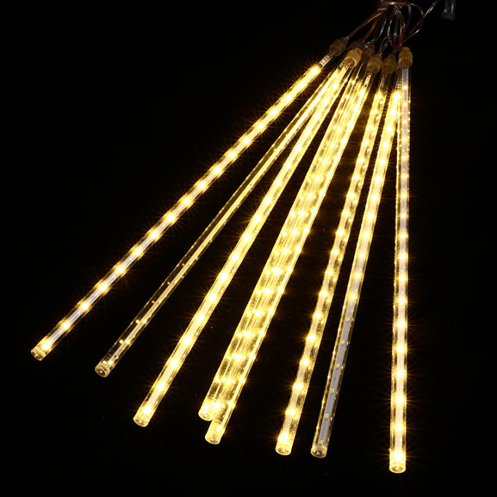 MABUHAY STAR LED Meteor Shower Christmas Lights 8 Tubes ( 20cm/3OCM