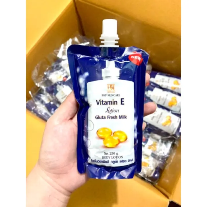 vitamin e gluta fresh milk lotion