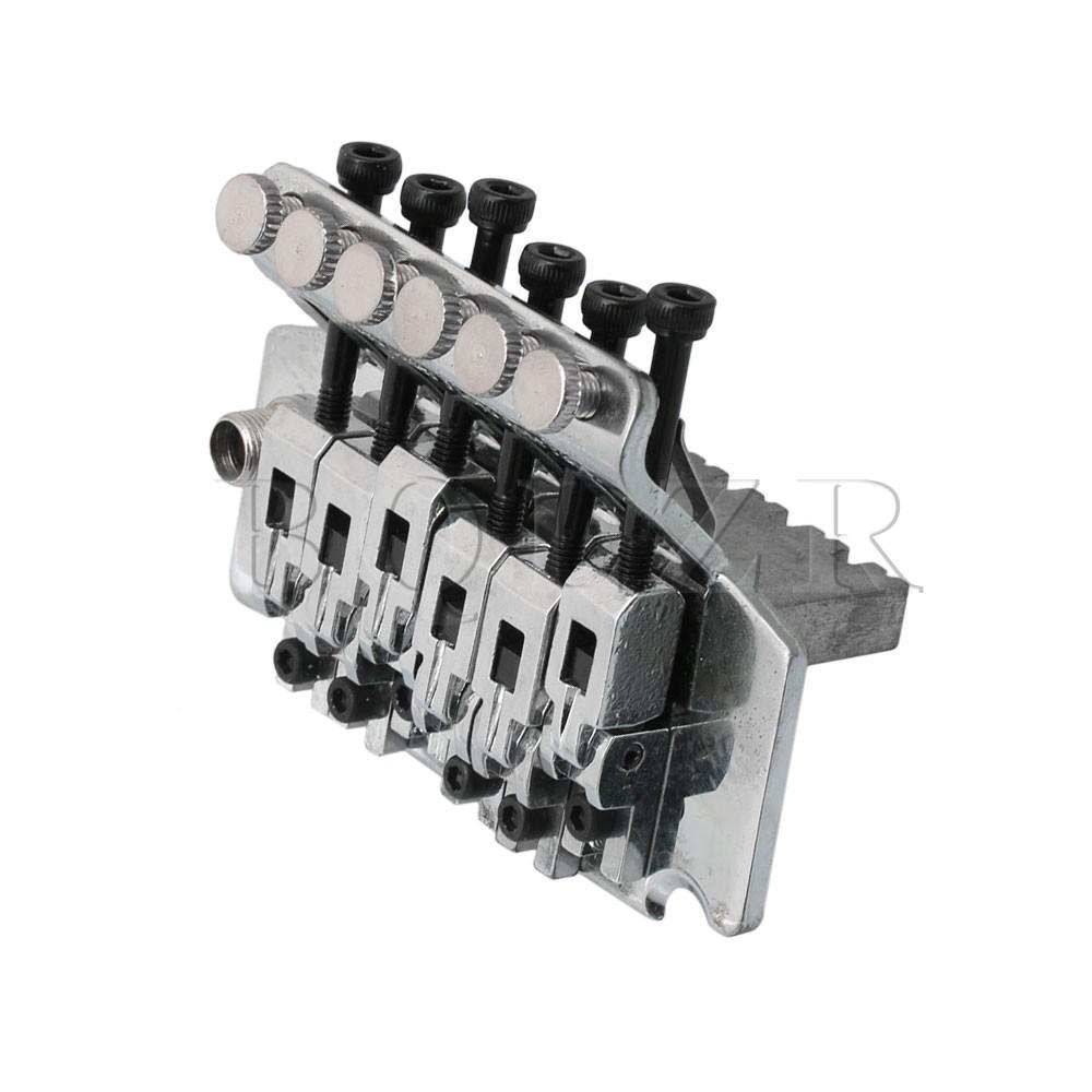 Double Locking Tremolo Bridge For Guitar Silver review and price