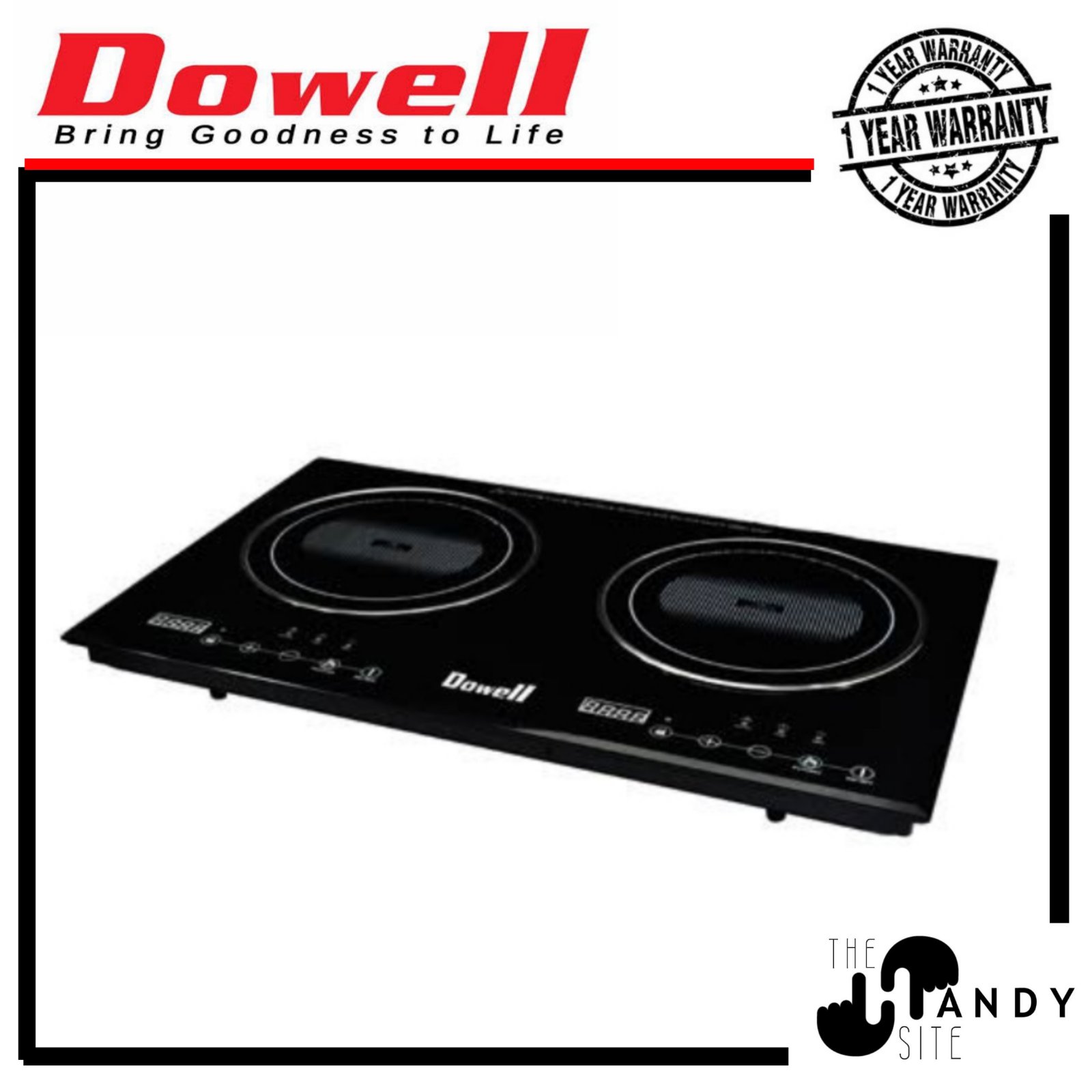 Dowell IC51TC Double Burner Cooktop Induction Cooker Lazada PH