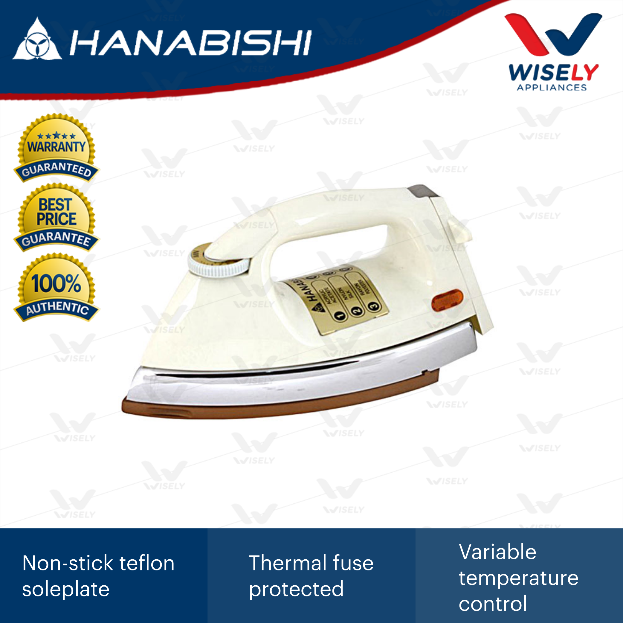 hanabishi flat iron price list