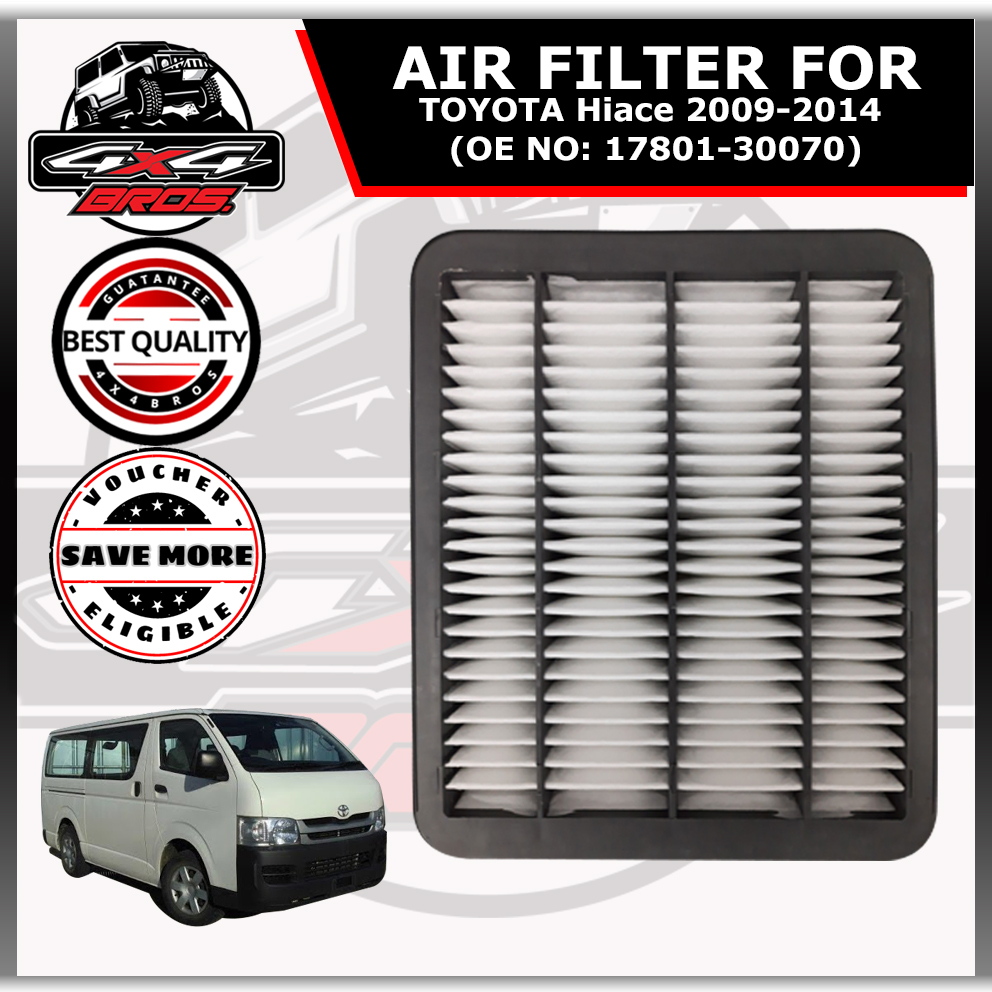 AIR FILTER For TOYOTA Hiace 20092014 (1780130070) Lazada PH