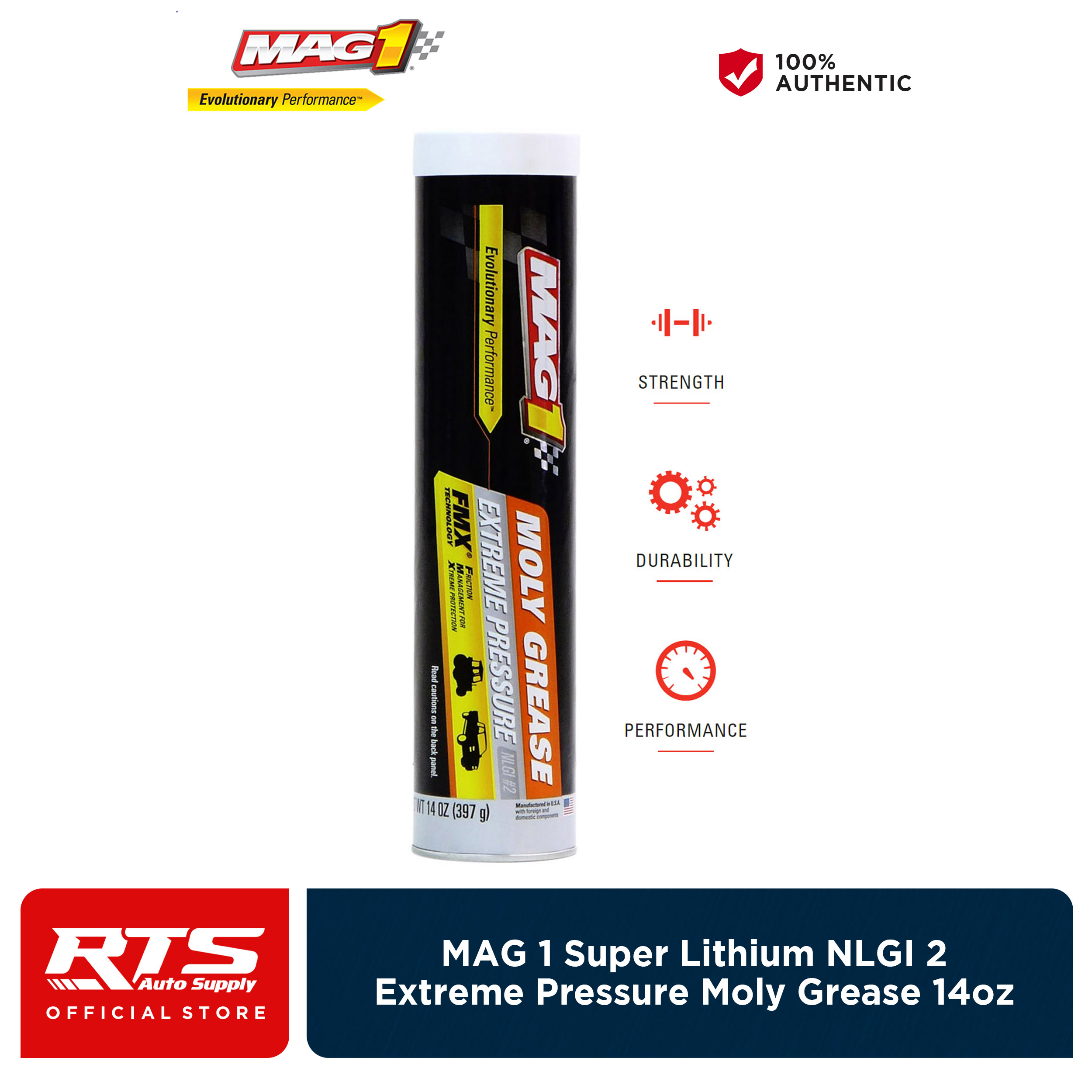 MAG 1 Super Lithium Extreme Pressure EP Moly Grease NLGI 2 14oz Lazada PH