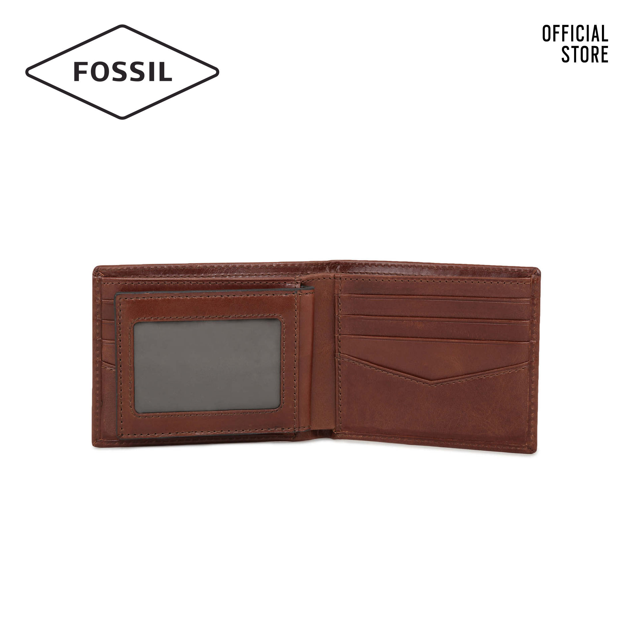 Fossil Ryan RFID Passcase Leather Dark 